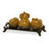 IMAX Italia Fruits  Figurines (Set of 4)