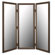 Hitchcock Butterfield Company Room Divider Mirror in Rippled Antique Copper