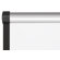 CommClad 48" x 96" Thermal-Fused Melamine Whiteboard with Trim