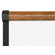 CommClad 48" x 72" Thermal-Fused Melamine Dot Grid Whiteboard with Trim