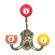 Cuestix Novelty Items Brass Coat Hook