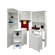 RiverRidge Home Products Ellsworth Tall Corner Etagere with Three Open Shelves On Top