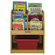 ECR4kids One Sided Book Storage with Reading Sectional