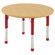ECR4kids 36" Round Laminate Preschool Table in Maple