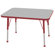 ECR4kids 24x36 Rectangular Adjustable  Activity Table in Gray