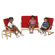 ECR4kids Kids 4 Piece Table and Chair Set
