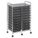 ECR4kids 20-Drawer Double-Wide Mobile Organizer