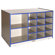 ECR4kids Double-Sided 12 Tray Cabinet without Bins
