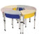 ECR4kids 6 Station Ellipse Sand & Water Center w/ Lids