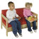 ECR4kids Living Room Set - Birch Sofa