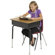 ECR4kids Laminate Open Front Desk