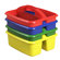 ECR4kids Two Compartment Large Plastic Art Caddy