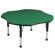 ECR4kids 48" Clover Adjustable Activity Table