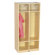 ECR4kids Two Section Straight Locker