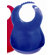 ECR4kids Soft Plastic Bibs (Set of 6)