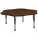 ECR4kids 60" Flower Adjustable Activity Table