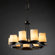 Justice Design Group CandleAria Dakota 9 Light Chandelier