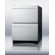 Summit Appliance Two Drawer All-Refrigerator for Built-in Use Auto Defrost