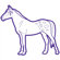Melissa and Doug Horses Stamp Set Arts & Crafts Kit