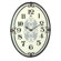 Infinity Instruments Pristine Wall Clock