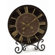 Infinity Instruments Black & Gold Table Clock