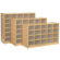 Mahar 25-Tray Cubbie Unit with Trays