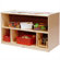 Steffy Wood Products Toddler-Sized Double-Sided Storage Cabinet