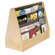 Steffy Wood Products Double-Sided Book Display Unit