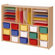 Steffy Wood Products Multi-Section Storage with Tray
