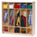 Steffy Wood Products 5 Section Locker