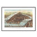 Universal Map New York 1883 Historical Print Mounted Framed Wall Map