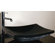 Xylem Rectangular Stone Vessel Sink with Rough Exterior in Black Granite