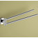 Gedy by Nameeks Edera Jointed Double Towel Bar in Chrome