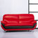 Hokku Designs Jonus Leather Sofa