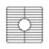 Julien 9" x 9" Electropolished Stainless Steel Grid for Kitchen Sink Bowl