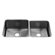 Julien Classic 35" x 19.5" Undermount Stainless Steel Double Bowl Kitchen Sink