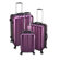 Heys USA zCase 3 Piece 4 Wheels Spinner Luggage Set