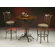 Pastel Furniture Athena 40" Copperstone Pub Table Set