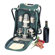 Sutherland Baskets Sideline Picnic Backpack with Chair in Green