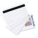 Baumgartens PVC ID Card, CR80 Size, 30 mil Thick, 2-1/8"x3-3/8", 100 per Pack, White