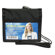 Baumgartens ID Neck Pouch,Horizontal,Adjustable 42" Cord,4"x2-1/4",Black