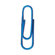 Baumgartens Paper Clips, 1-3/8", Jumbo, Vinyl, 100/PK, Assorted Colors