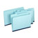Globe Weis Folder, 1"Expansion, 1/3 Cut Tab, 11-3/4"x9-1/2", 20 per Box, Blue