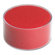 Officemate International Corp Sponge Cup Envelope Moistener, 3-inch Diameter, Clear/Red