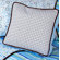 Caden Lane Classic Blue Square Pillow