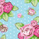Caden Lane Boutique Rose Dot Changing Pad Cover