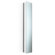 WS Bath Collections Linea 11" x 6.1" Pika Bathroom Storage Cabinet in Stainless Steel
