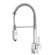 WS Bath Collections Domino "Professional" One Handle Single Hole Bar Faucet with Two-Spray Hand Shower