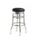 Classic Retro Dinettes Retro 30" Backless Swivel Barstool in Bright Chrome