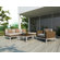 dCOR design Beach Grove Deep Seating ''L'' Chair with Cushions
